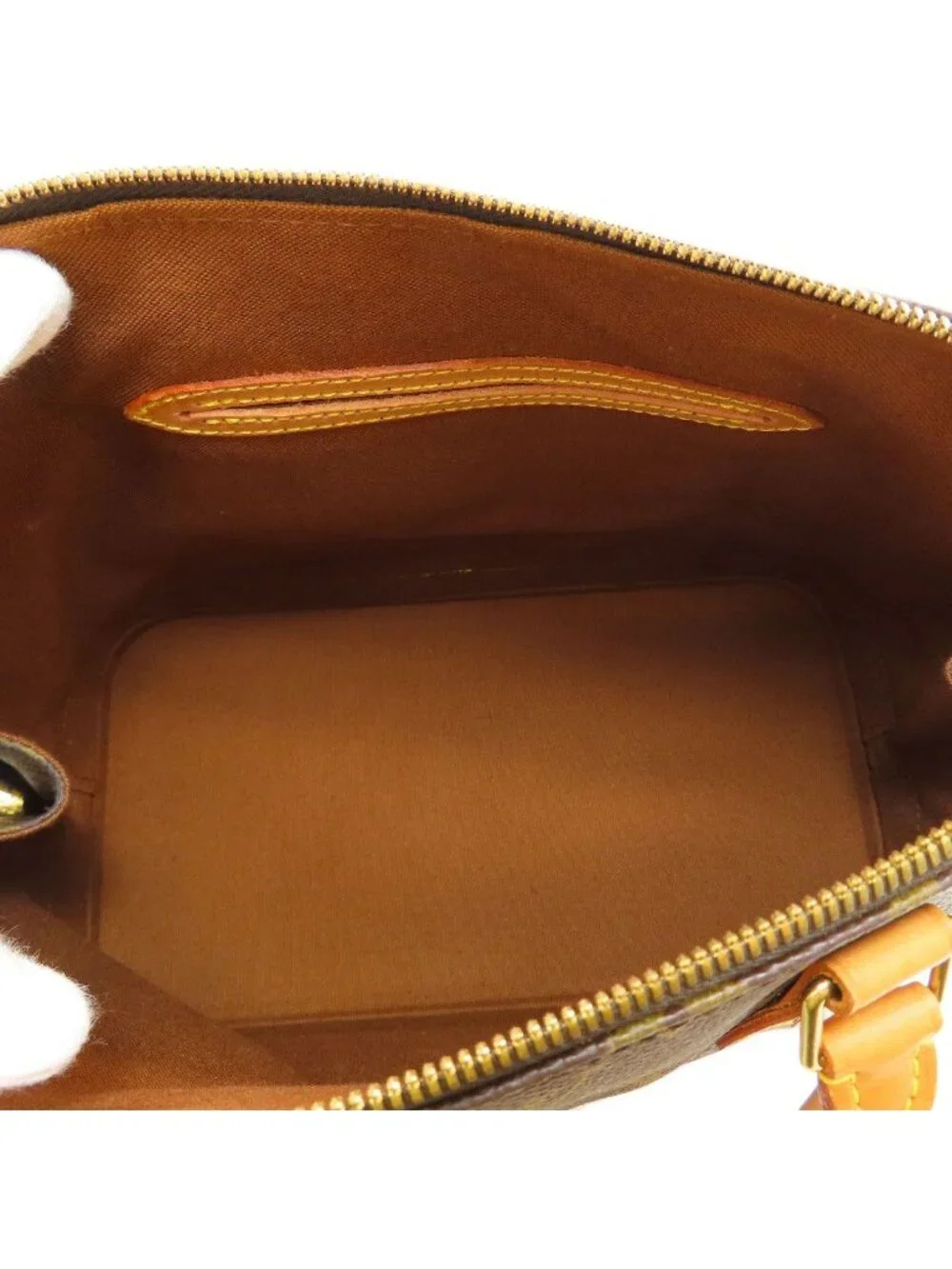 Louis Vuitton Alma Handbag Monogram Canvas